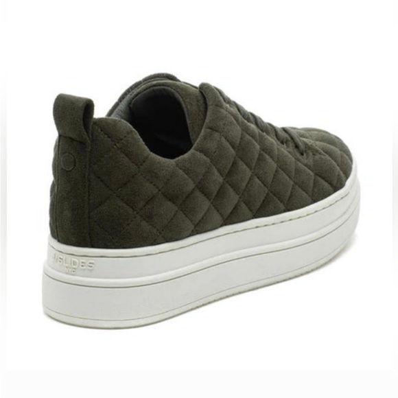J/Slides NYC Quilted Platform Sneaker - Picture 2 of 9